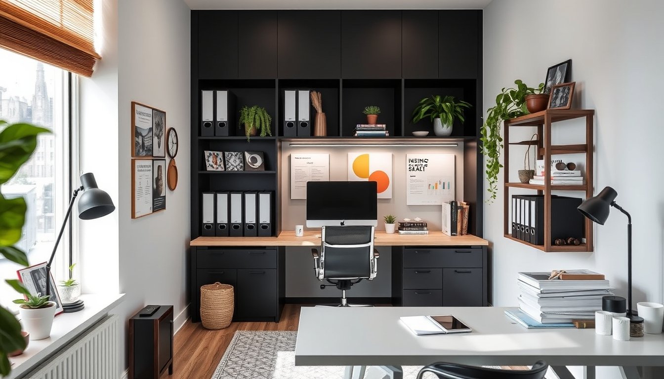 Office Organization Ideas For Small Spaces