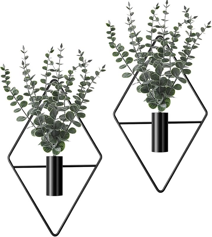 Jexine Geometric Metal Hanging Planters