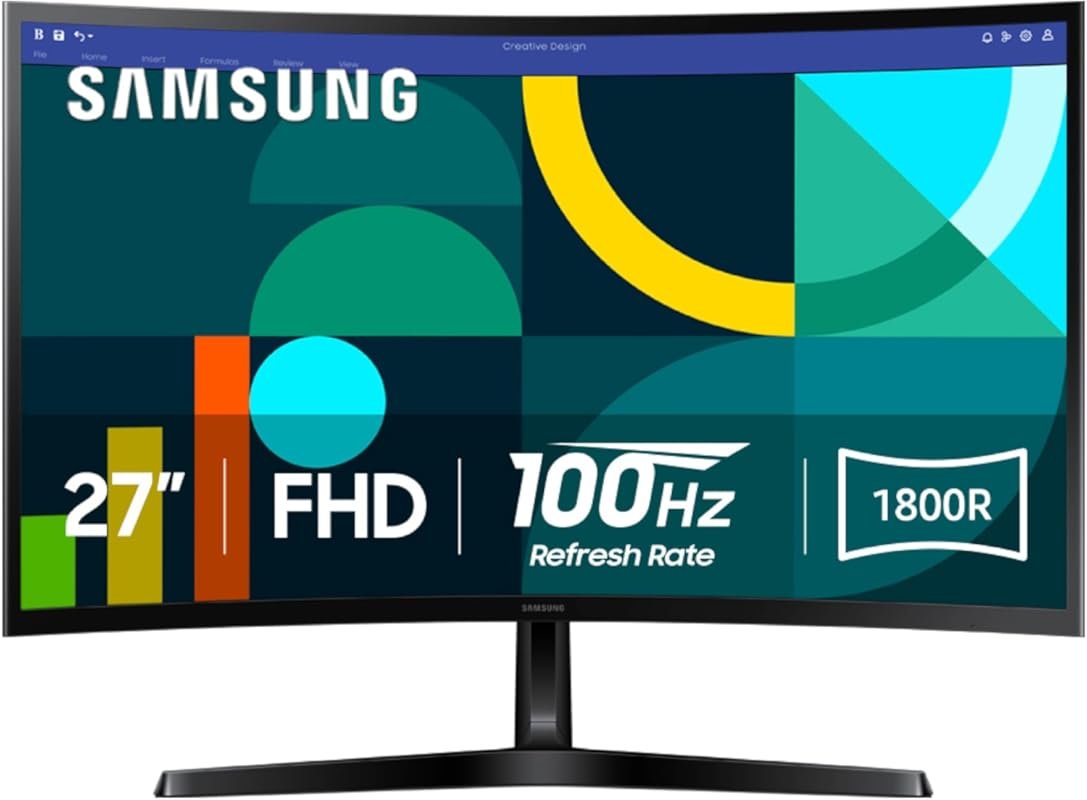 Samsung Essential S3 27-Inch Curved Monitor