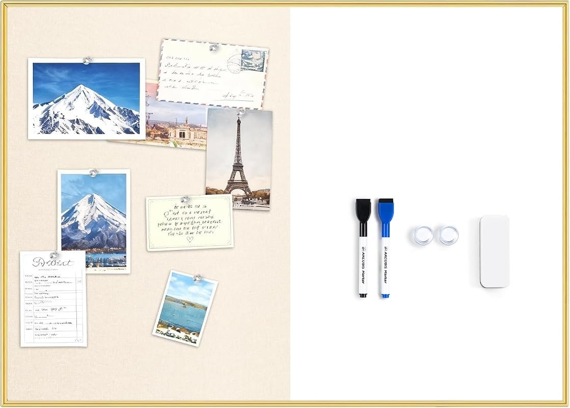 ARCOBIS Dry Erase Cork Board