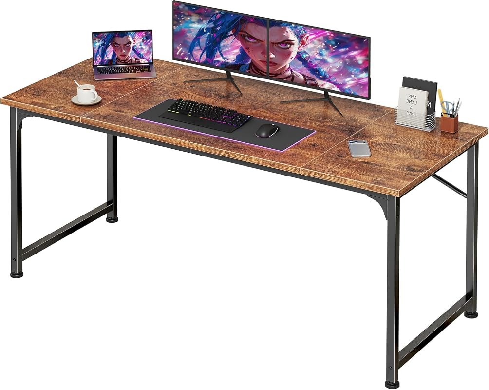 PRAISUN 55 Inch Computer Desk